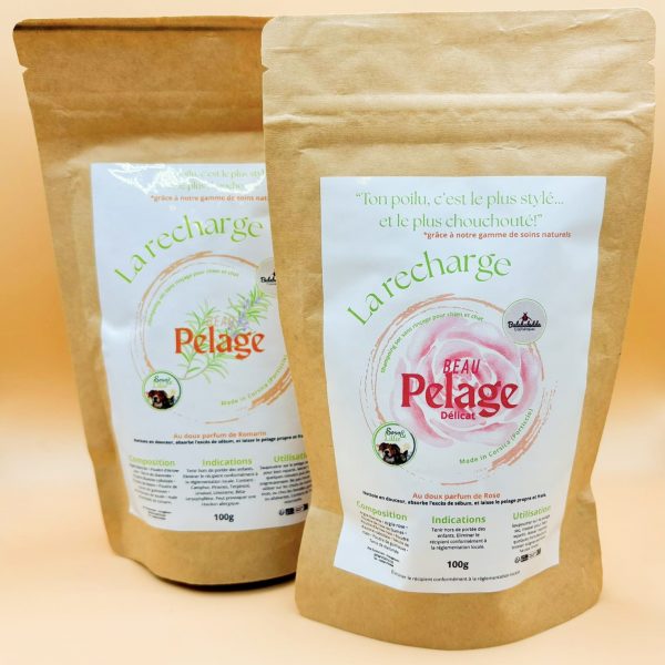 198ddf7c-c7aa-4328-bde1-0ca25f43c05e Shampoing sec "Beau pelage délicat"