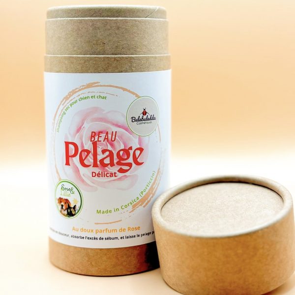 76dd8a64-aa97-4abe-ace1-b03c8f287045 Shampoing sec "Beau pelage délicat"