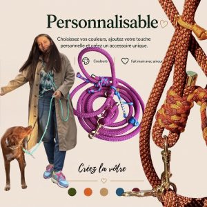 Laisse multipositions A PERSONNALISER